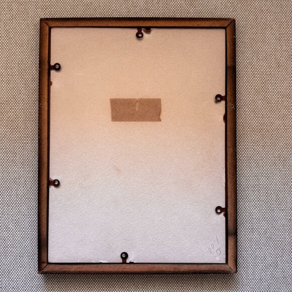 Vintage Japanese Silk Painting River Mountain Scene - Picture 3 of 5